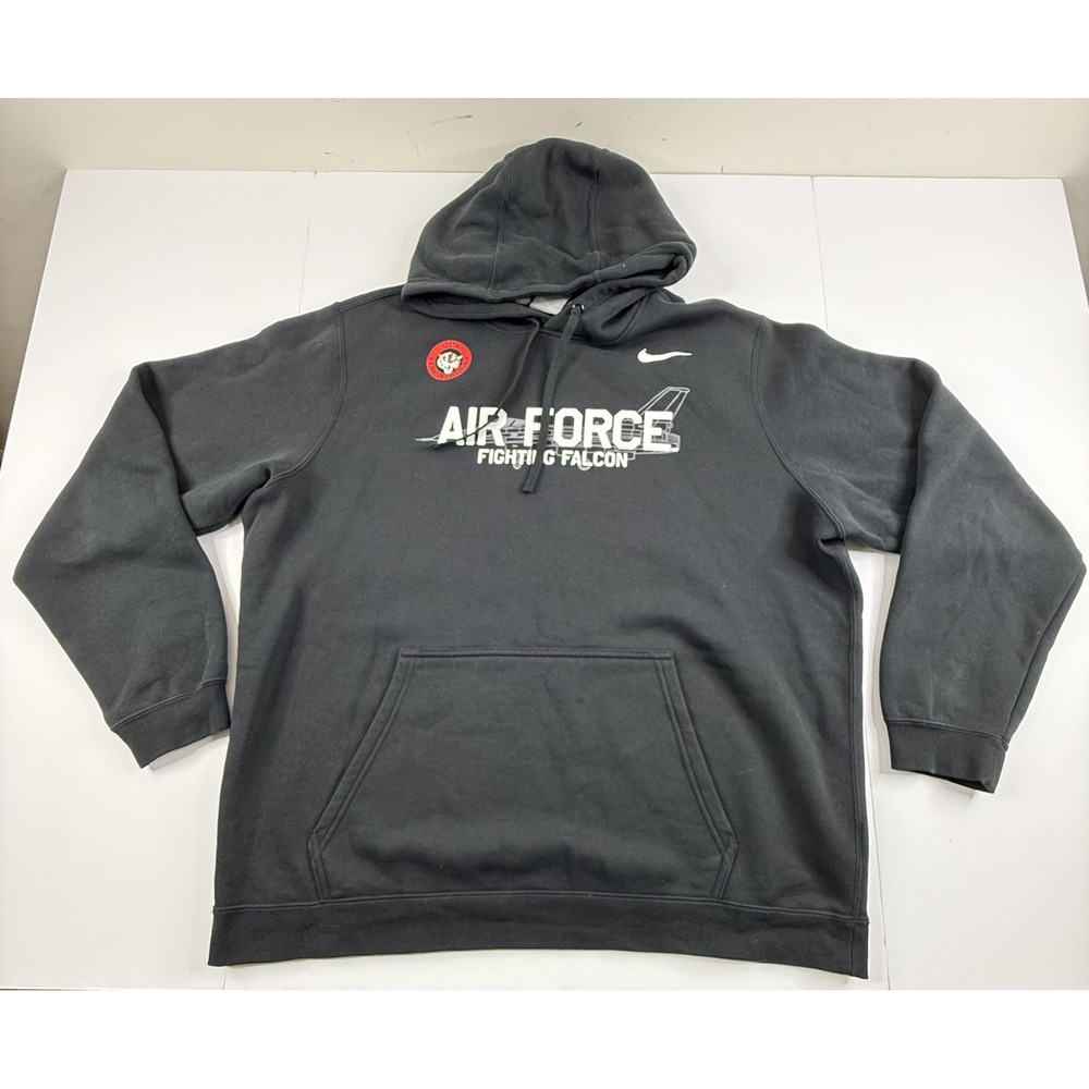 Nike Air Force Fighting Falcons APLS Rivalry Collection Hoodie Black Men's XL